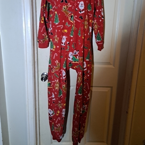 The children's place one Piece hooded holiday night suit size XXX/16 5/$25 - Picture 4 of 4
